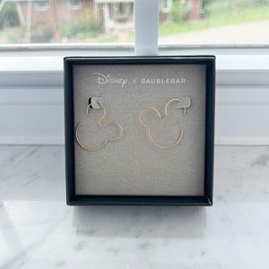 Disney x BAUBLEBAR Mickey Threader Hoop Earrings! ✨